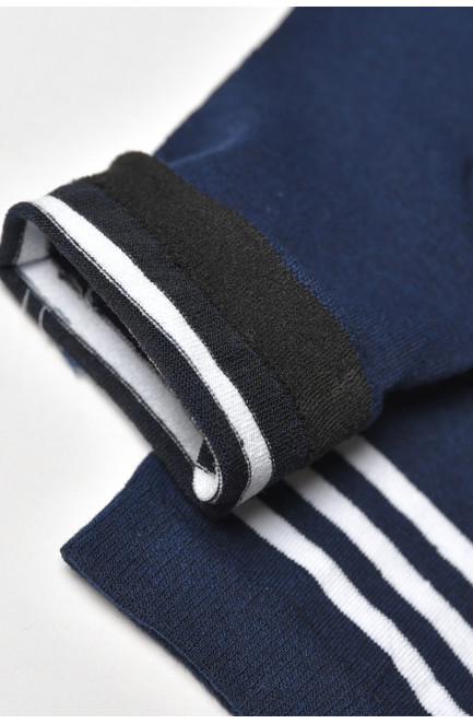 Носки женские демисезонные тёмно-синего цвета 209859L