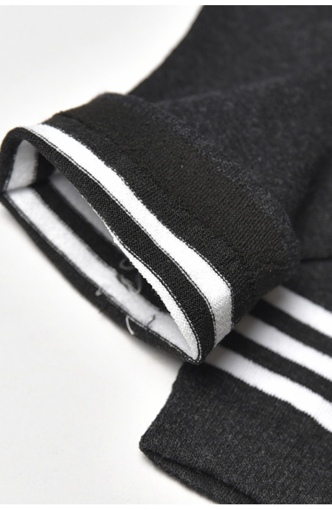 Носки женские демисезонные тёмно-серого цвета 209860L