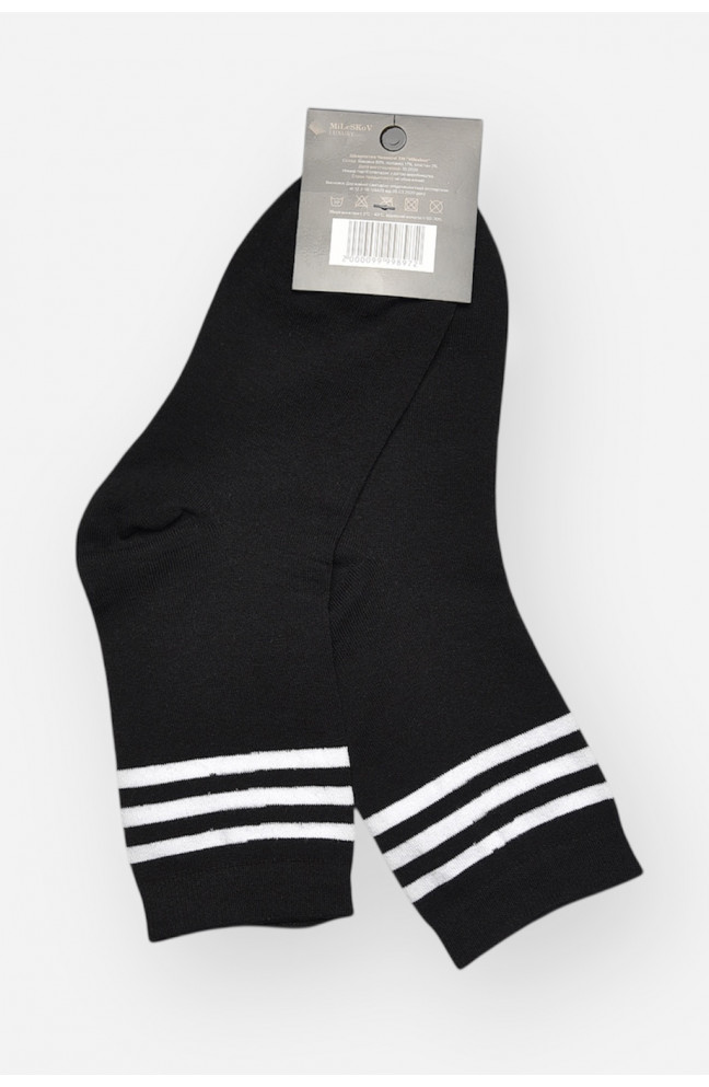 Носки женские демисезонные черного цвета 209862L