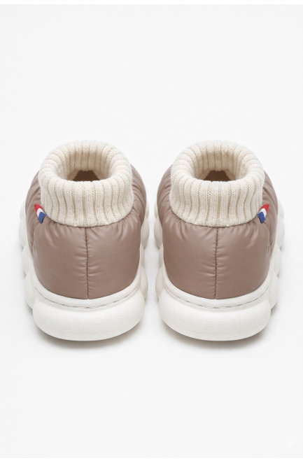 Тапочки домашние детские светло-коричневого цвета 209949L