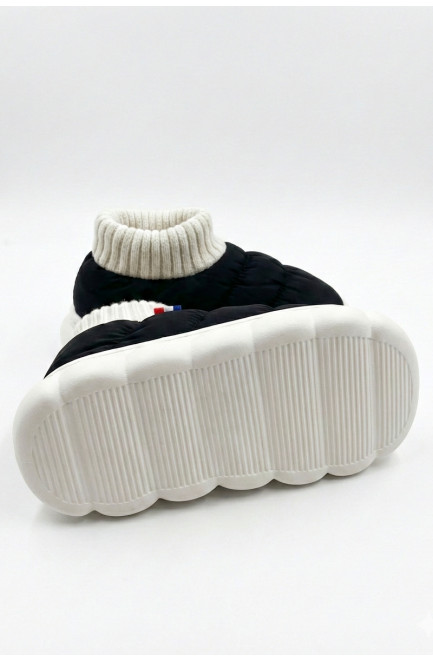 Тапочки домашние детские черного цвета 209960L