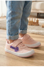 Кеды детские розового цвета 210112L