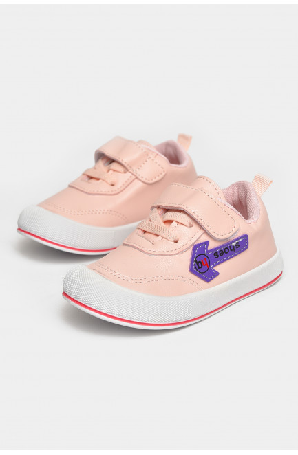 Кеды детские розового цвета 210112L