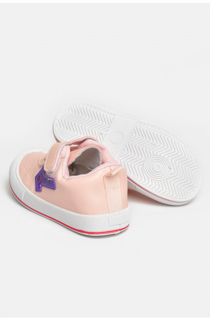 Кеды детские розового цвета 210112L