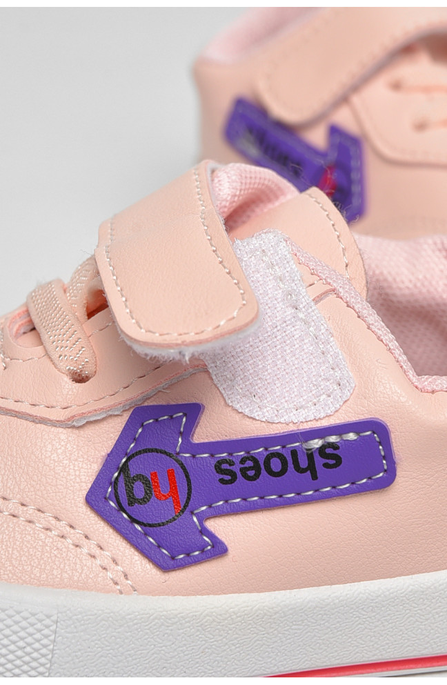 Кеды детские розового цвета 210112L