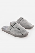 Тапочки комнатные мужские серого цвета 210289L