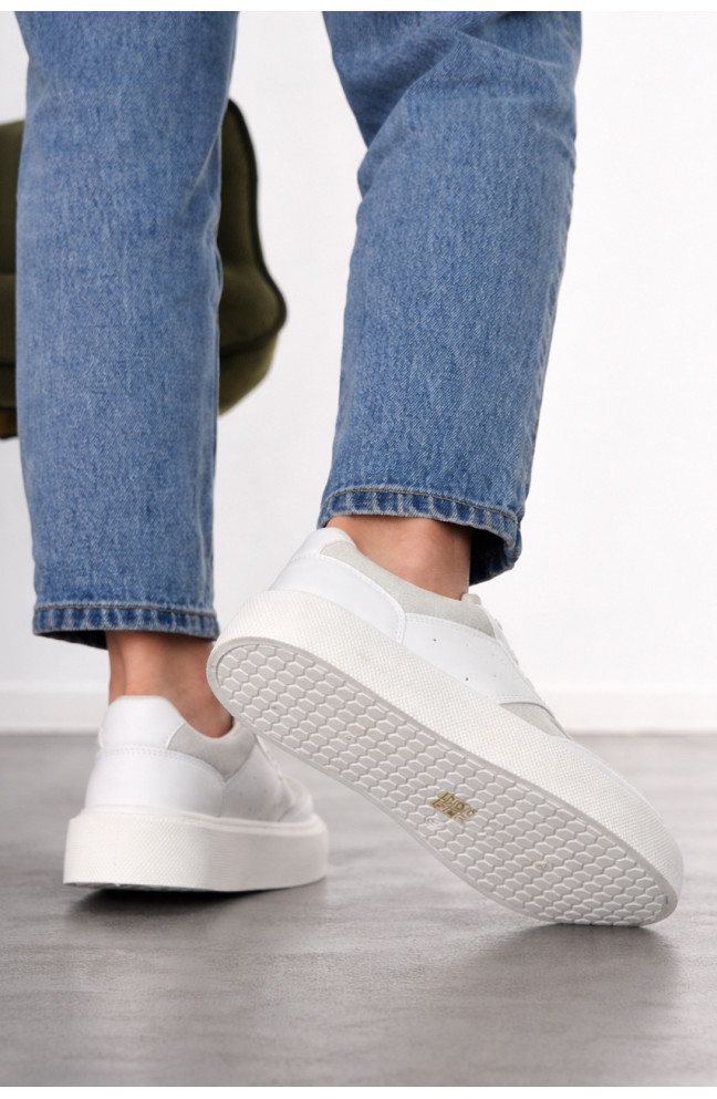 Кроссовки женские белого цвета 210982L