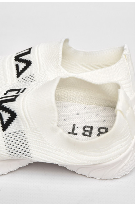 Кроссовки детские белого цвета 211207L