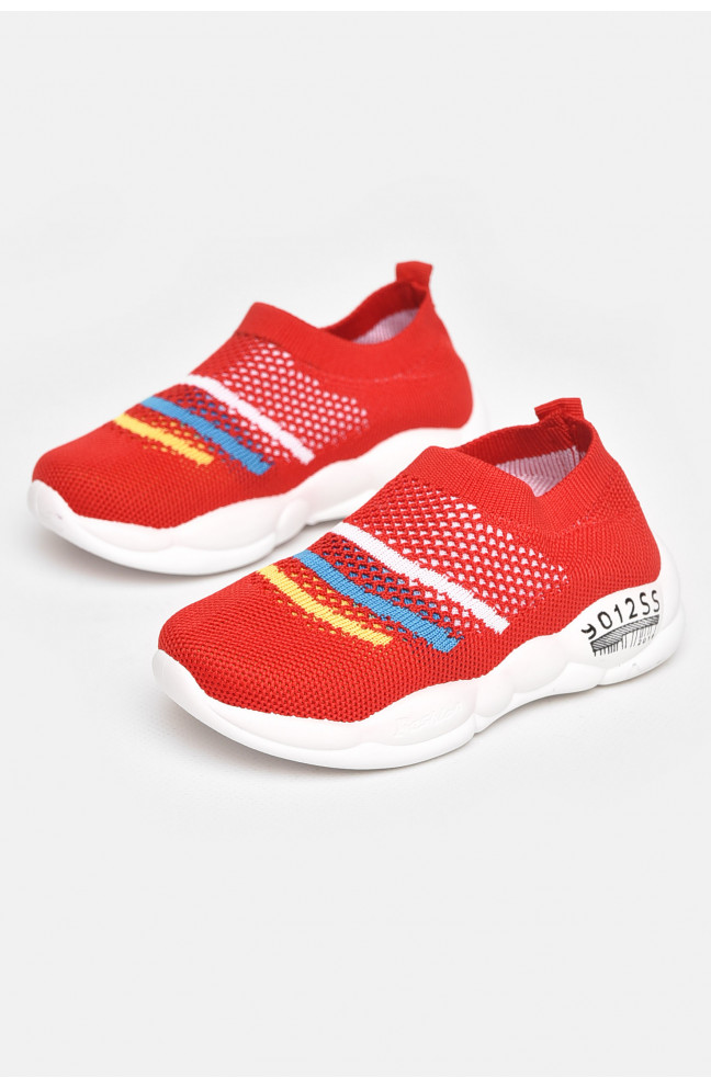 Кроссовки детские красного цвета 211232L