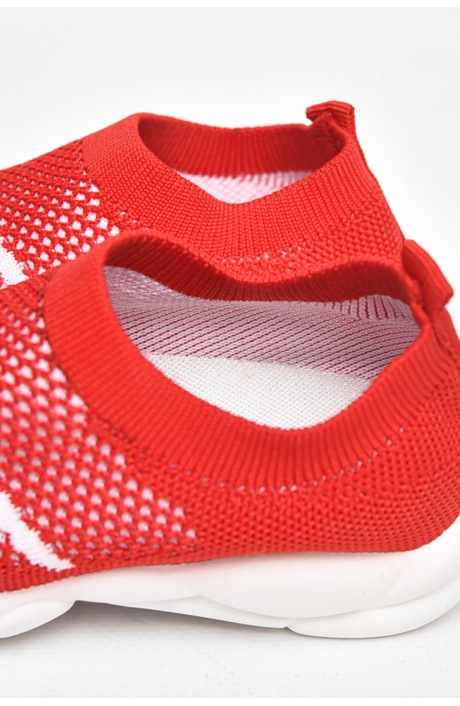 Кроссовки детские красного цвета 211232L