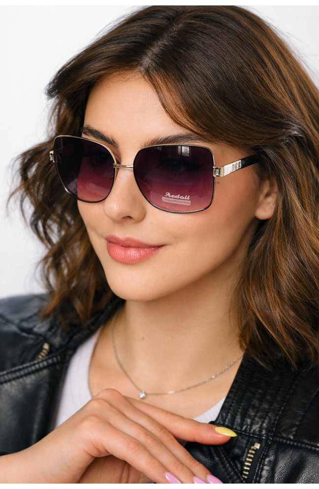 Очки женские черного цвета 211433L