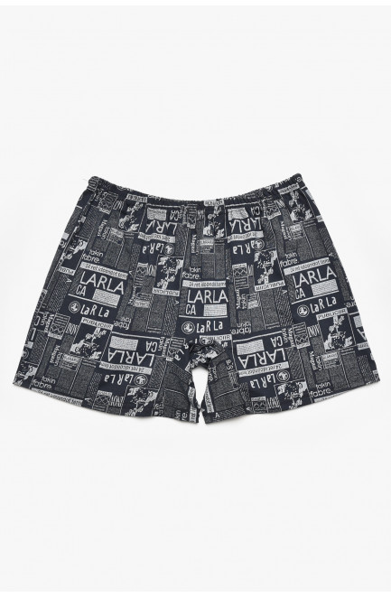 Трусы семейные мужские черного цвета 211531L