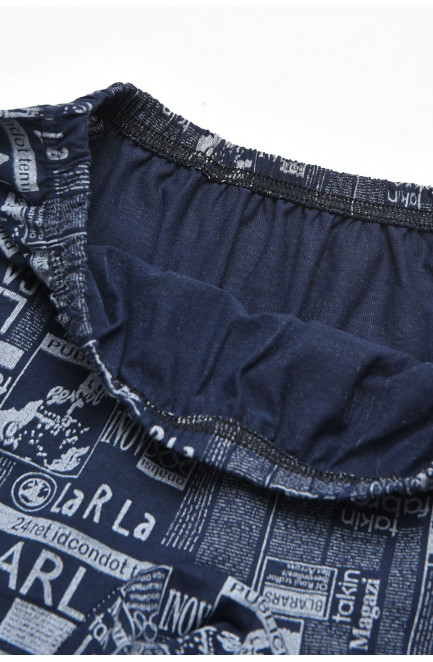 Трусы семейные мужские темно-синего цвета 211537L