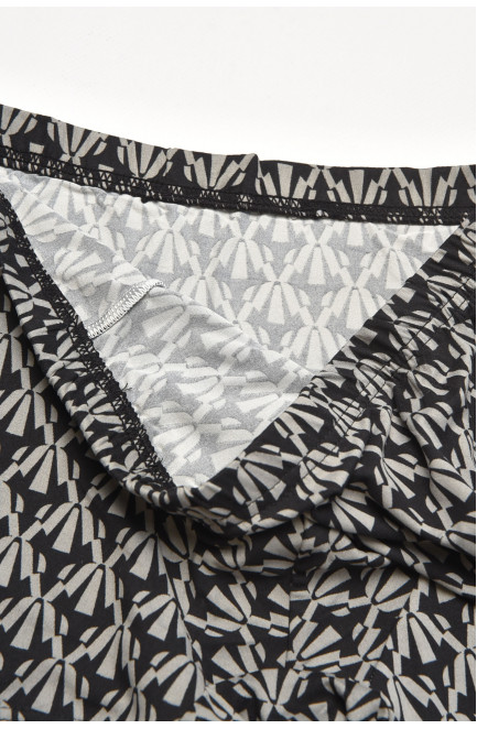 Боксеры мужские черного цвета с принтом 211685L