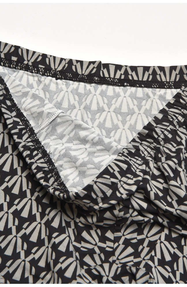 Боксеры мужские черного цвета с принтом 211685L