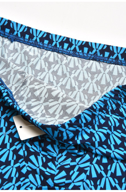 Боксеры мужские тёмно-синего цвета с принтом 211687L