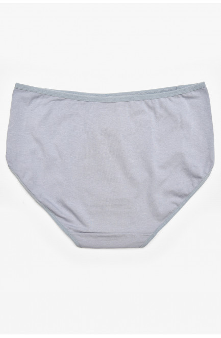 Трусы женские полубатальные синего цвета 211818L