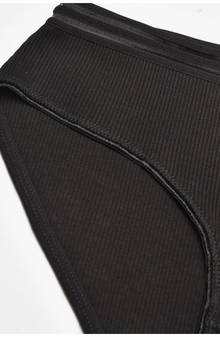 Трусы женские черного цвета 211830L