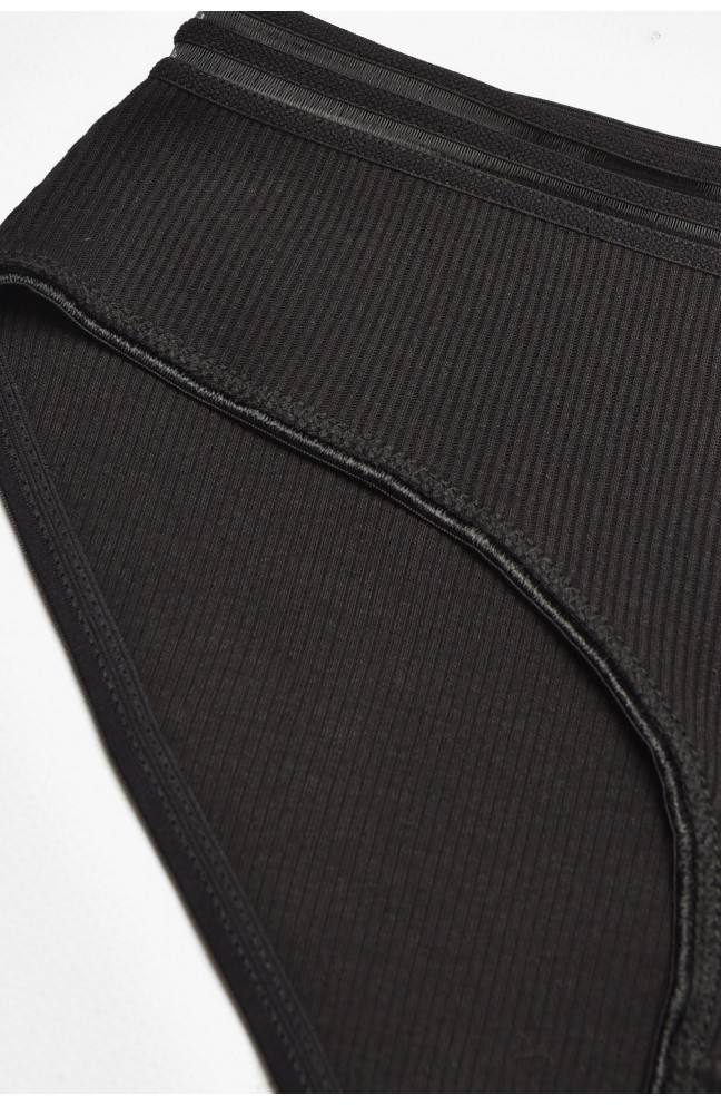 Трусы женские черного цвета 211830L