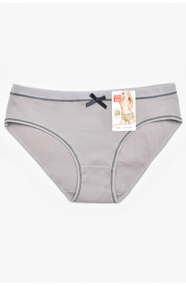 Трусы женские серого цвета 211853L