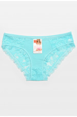 Трусы женские бирюзового цвета 211857L