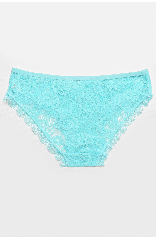 Трусы женские бирюзового цвета 211857L