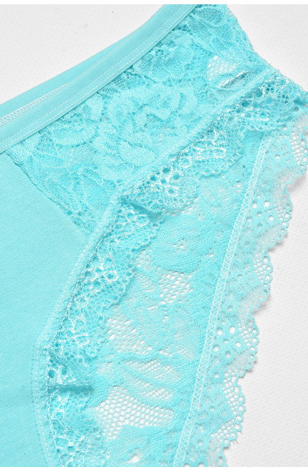 Трусы женские бирюзового цвета 211857L