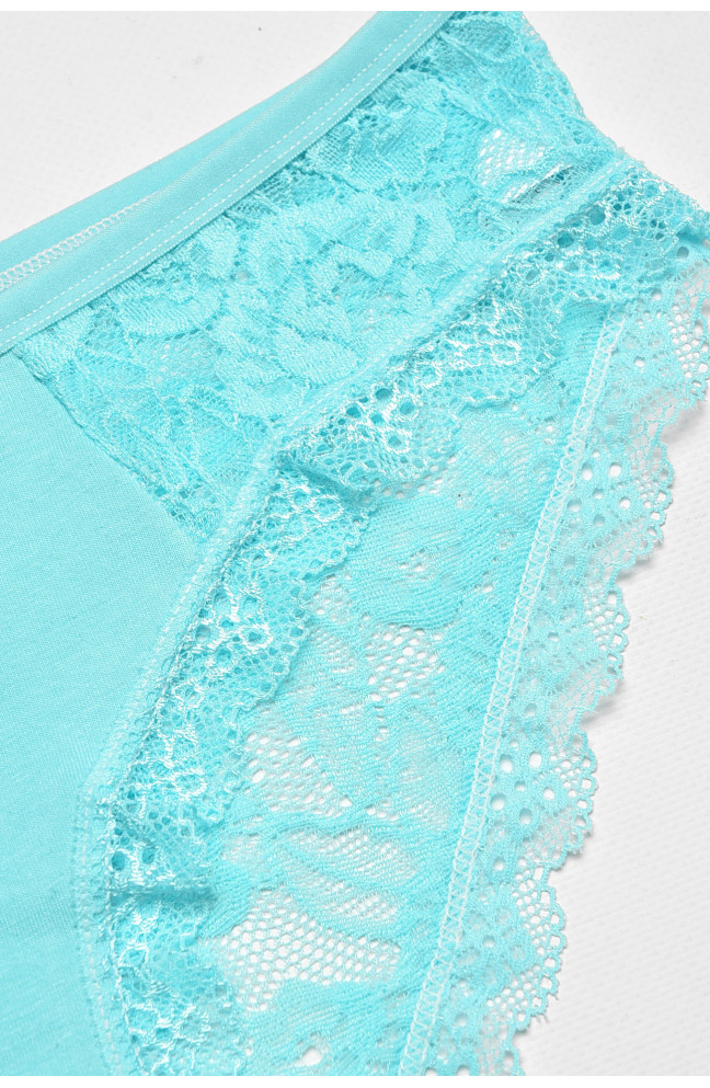 Трусы женские бирюзового цвета 211857L