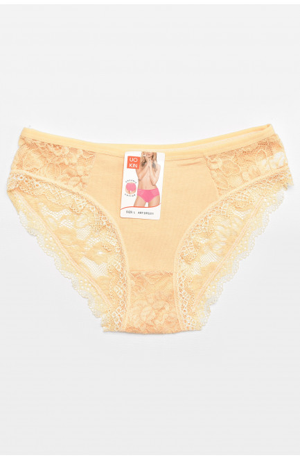Трусы женские желтого цвета 211858L
