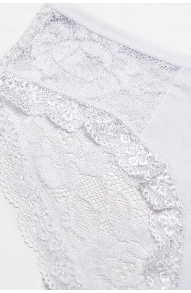 Трусы женские белого цвета 211862L
