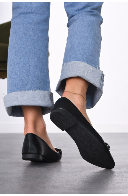 Балетки женские черного цвета 211863L
