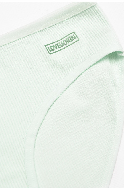 Трусы женские бирюзового цвета 211866L