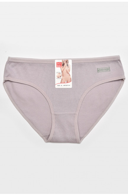 Трусы женские сиреневого цвета 211868L