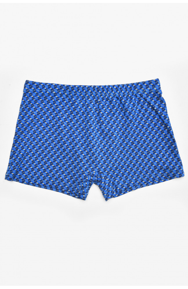 Боксеры детские для мальчика синего цвета с принтом 211871L