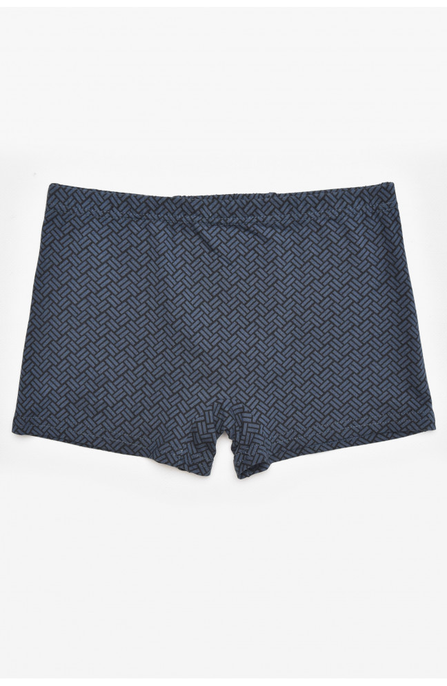 Боксеры детские для мальчика черного цвета с принтом 211878L