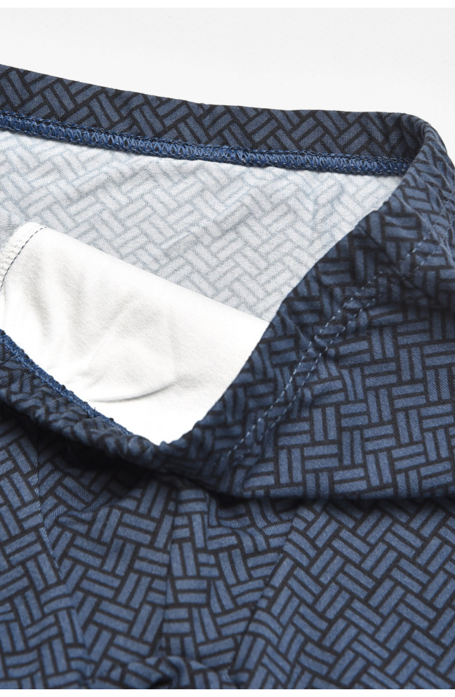 Боксеры детские для мальчика черного цвета с принтом 211878L