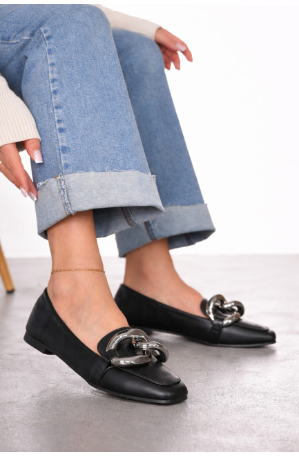 Балетки женские черного цвета 211923L
