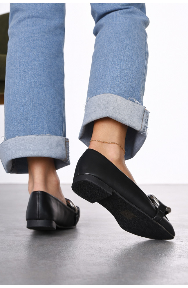 Балетки женские черного цвета 211923L