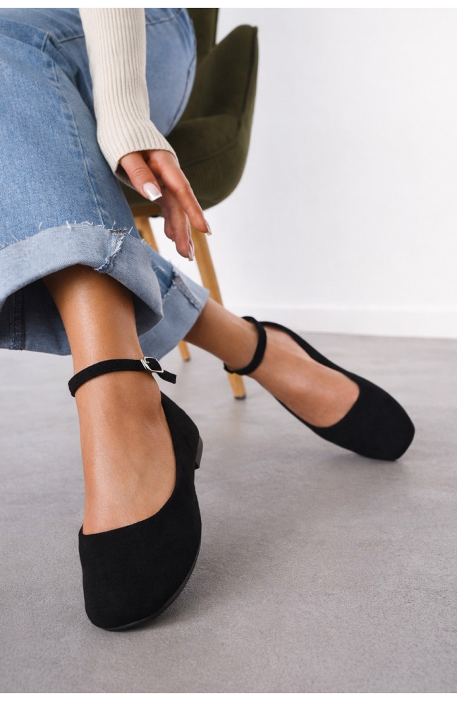 Балетки женские черного цвета 211927L