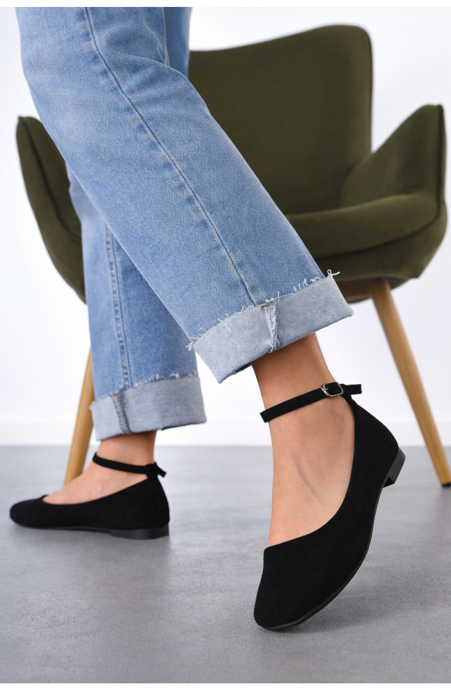 Балетки женские черного цвета 211927L