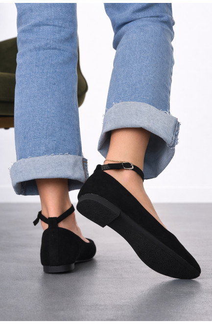 Балетки женские черного цвета 211927L
