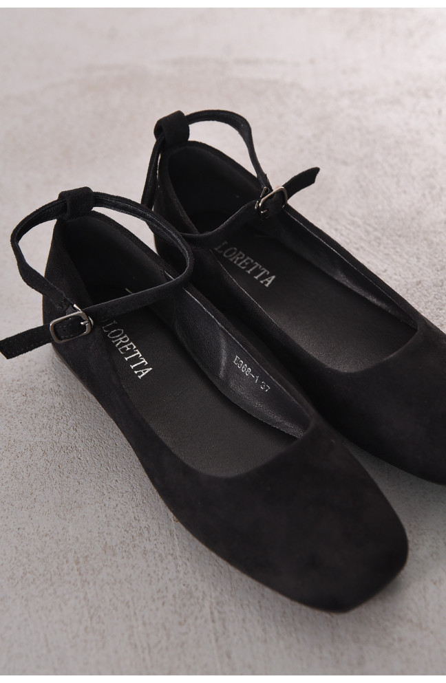 Балетки женские черного цвета 211927L