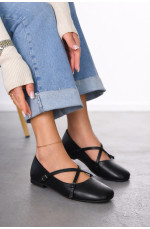 Балетки женские черного цвета 211930L