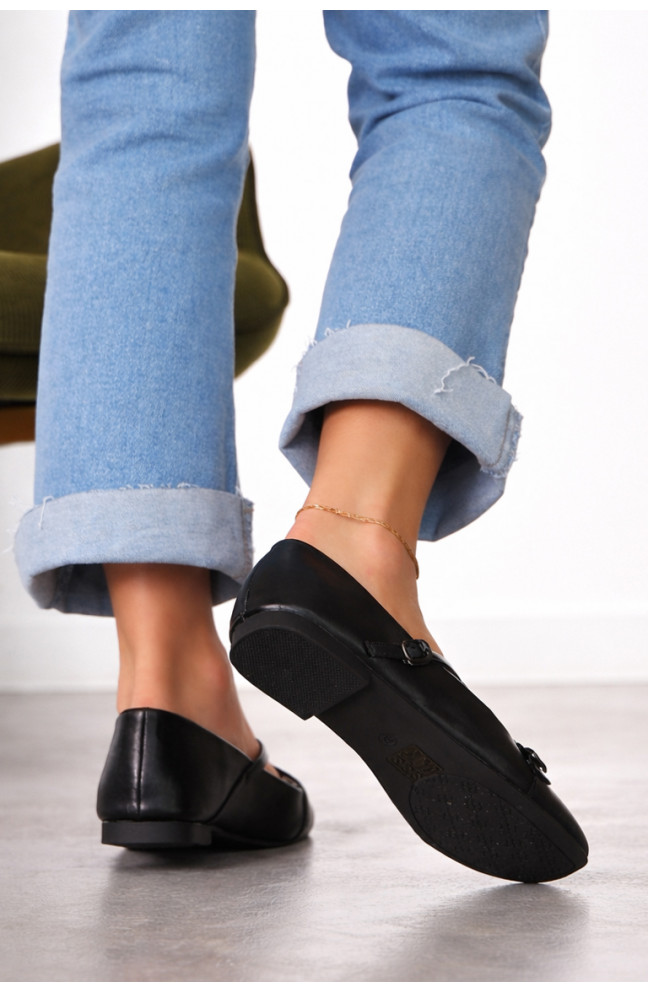 Балетки женские черного цвета 211930L