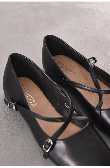 Балетки женские черного цвета 211930L