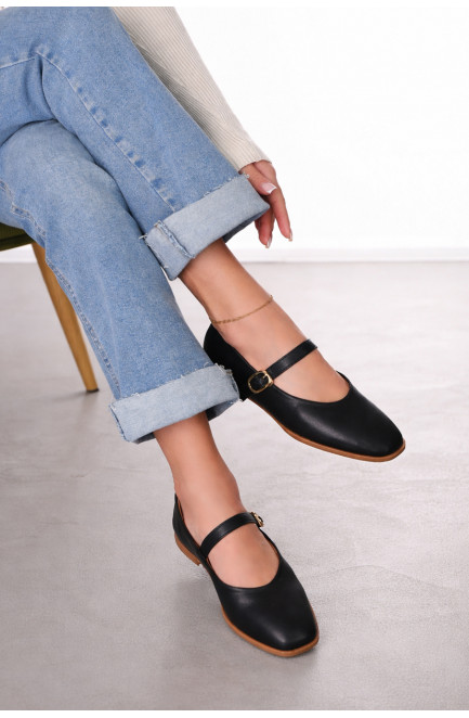 Балетки женские черного цвета 211931L