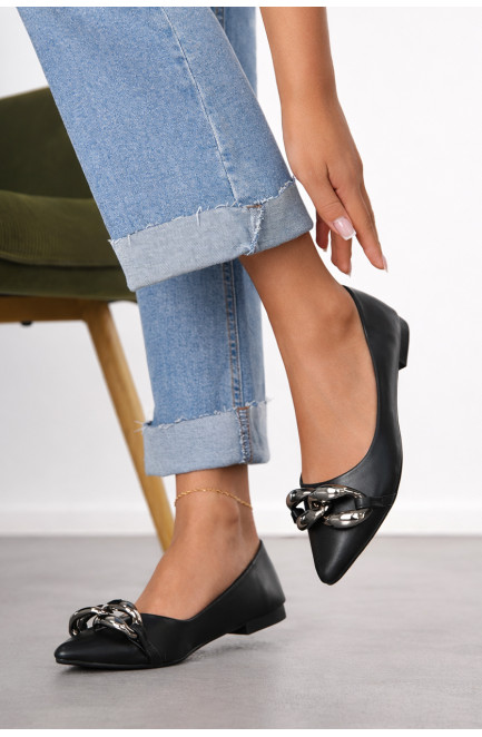 Балетки женские черного цвета 211953L