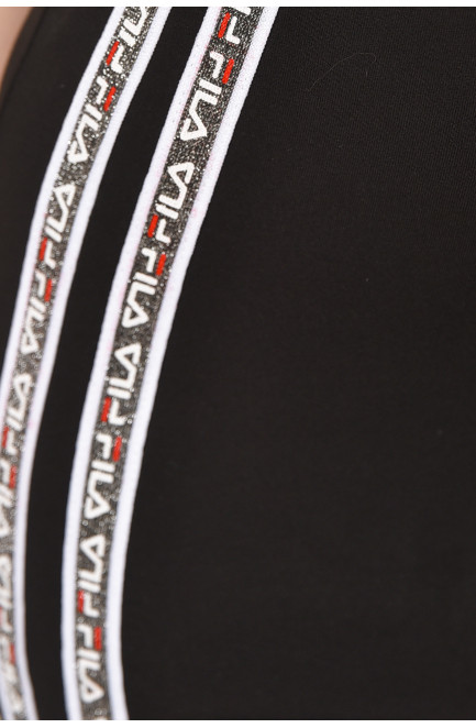 Платье женское однотонное черного цвета 211997L