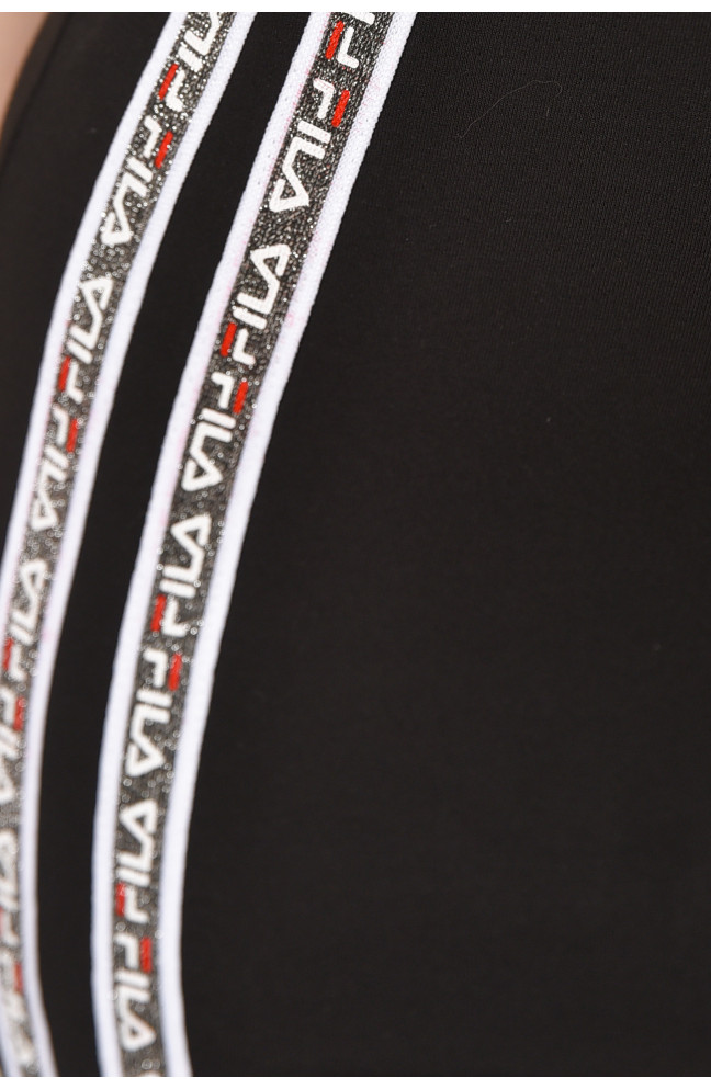 Платье женское однотонное черного цвета 211997L