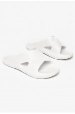 Шлепанцы пена женские белого цвета 212367L